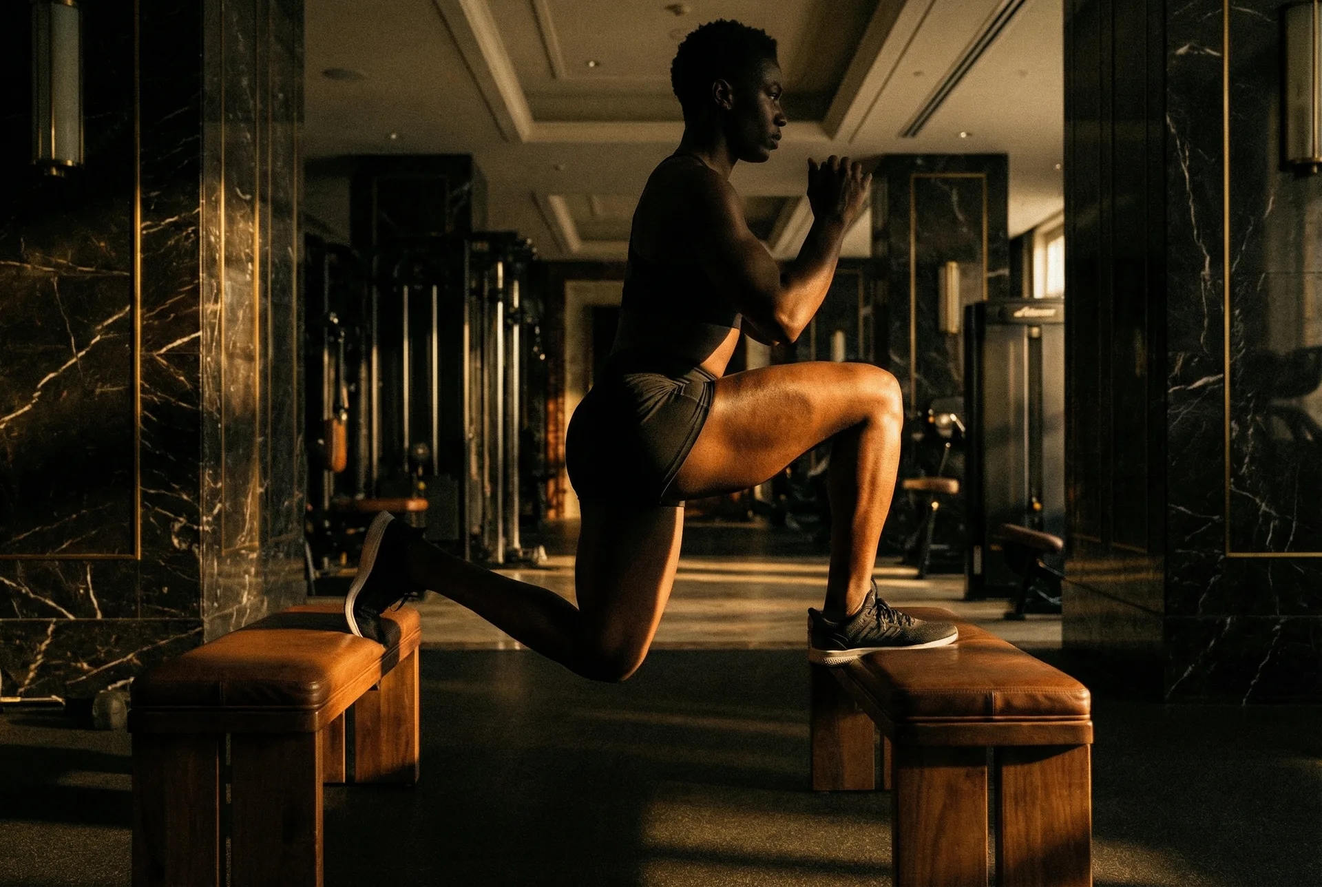 体态雕塑成果 - 无限臀山 肌肉线条展示