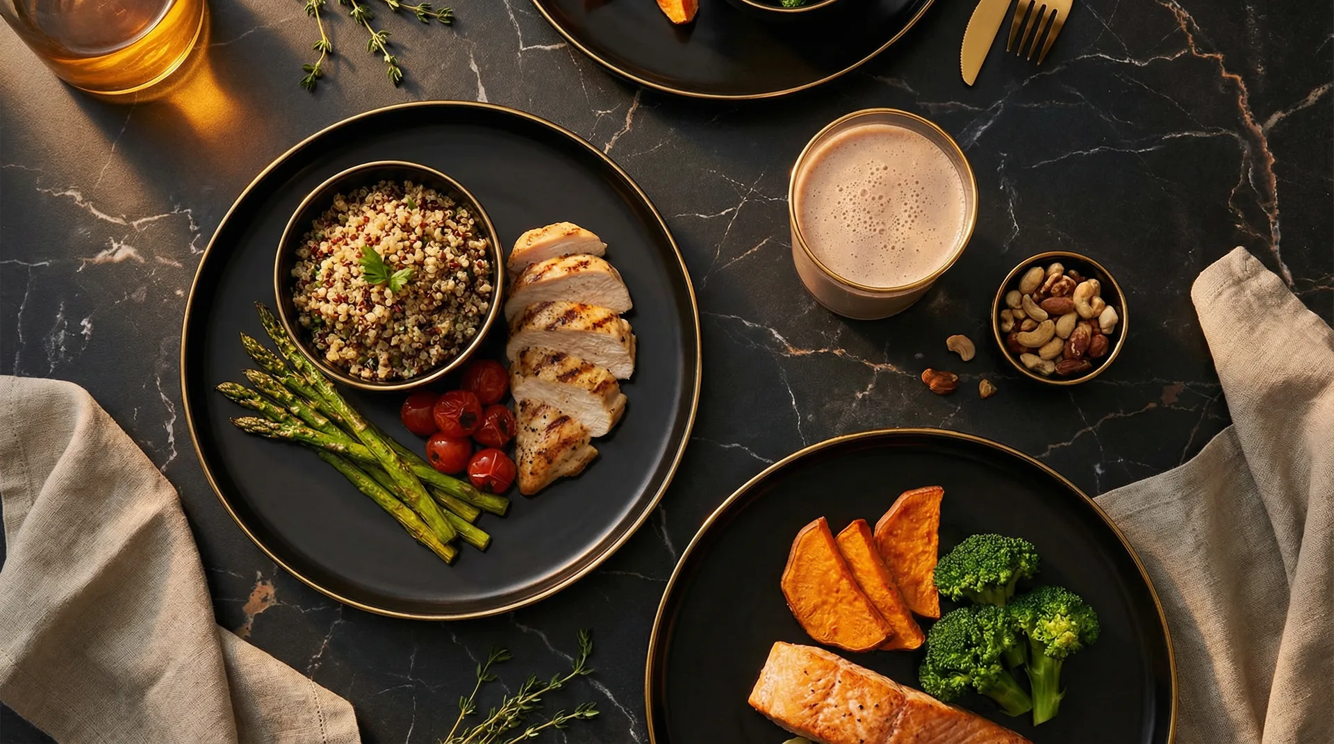 增肌营养方案 - 无限臀山 高蛋白饮食计划